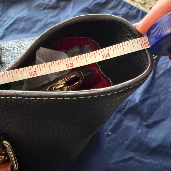 Dooney & Bourke Black Pebbled Leather Purse - Picture 9 of 16